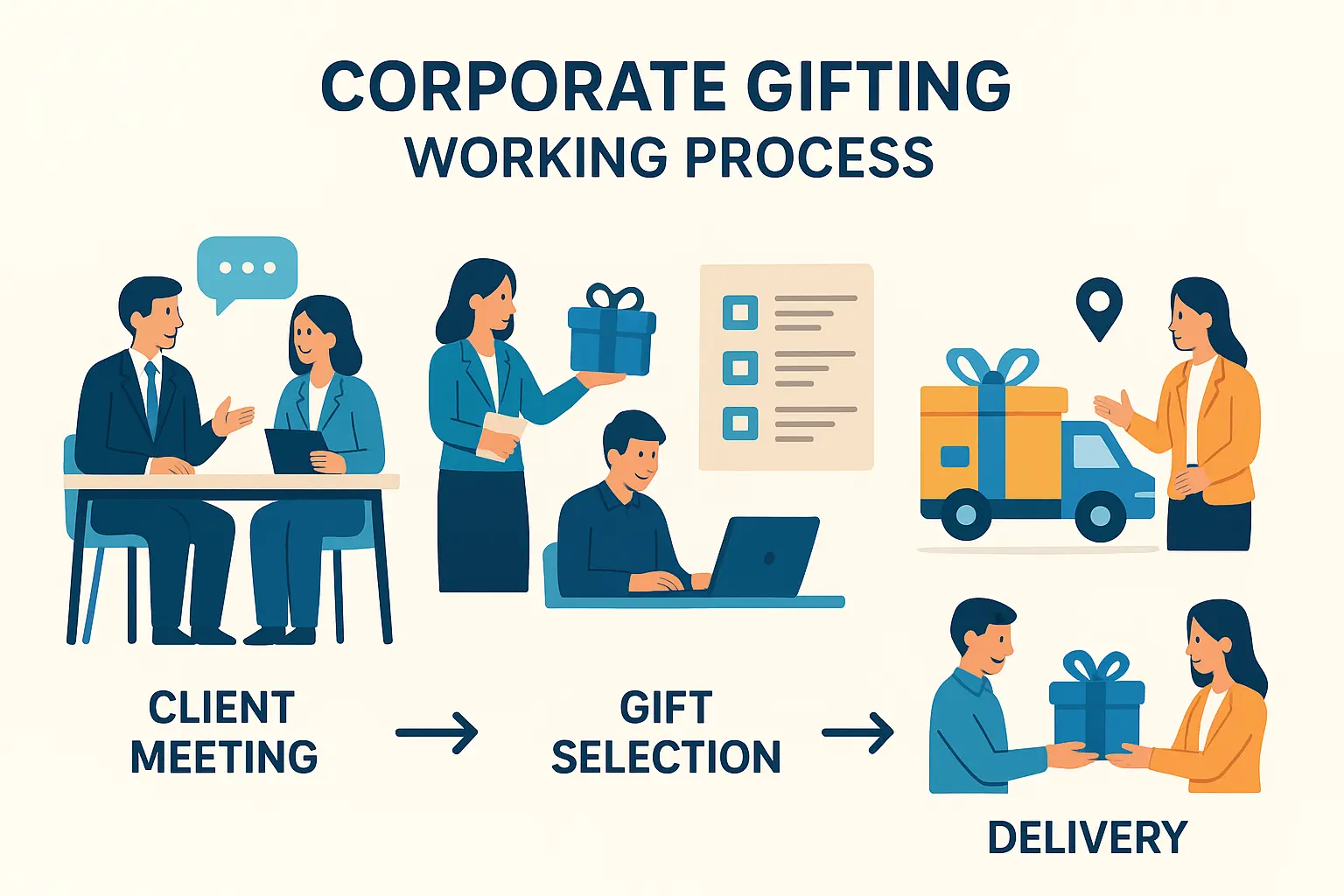 Corporate gifting process